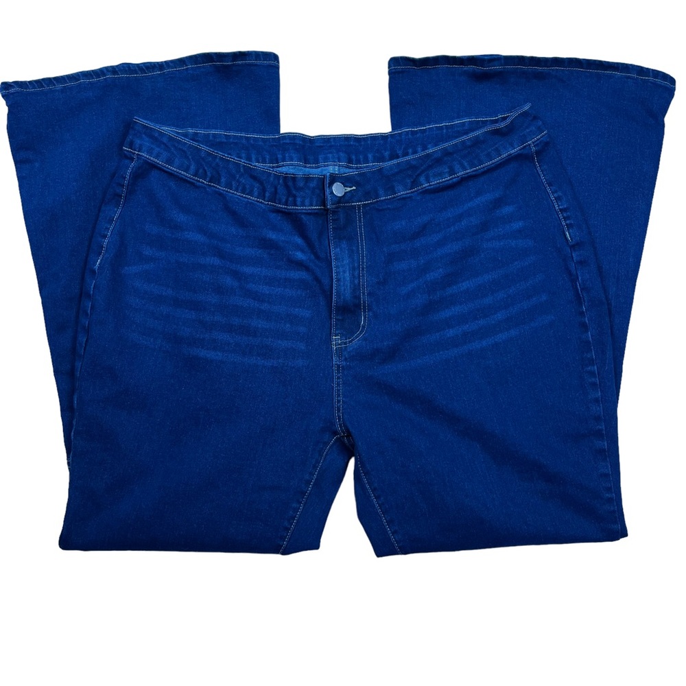 Shein curve flare jeans